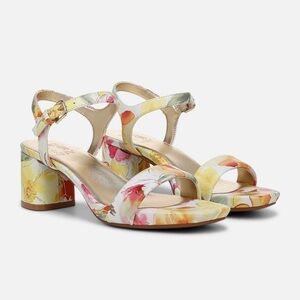 Naturalizer Floral Multi-Color Sandals 12W NWOT